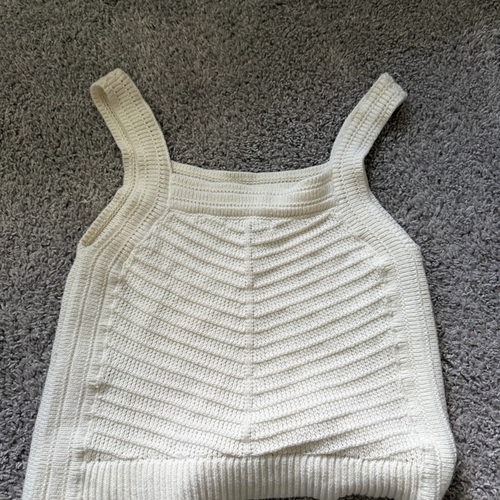 BANANA REPUBLIC - knit tank top - Picture 4 of 4